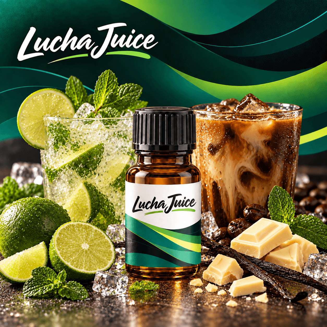 Lucha Juice brand image